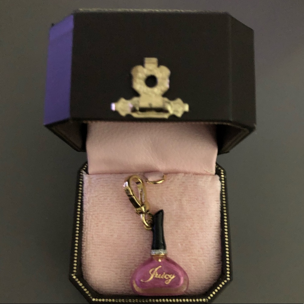 New in Box Juicy Couture Pink Nail Polish Charm
